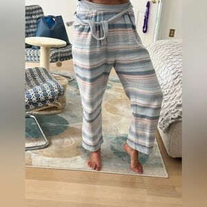 Mara Hoffman Blue and Pink Knit Fabric